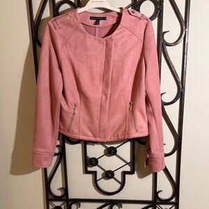 White House Black Market Blush Pink Blazer LIKE NEW